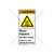 Warning/Burn Hazard Label (H6043-MXWVPJ)