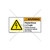 Warning/Hazardous Voltage Label (H6010-19WHPJ)
