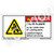 Danger/Crush Hazard Label (532-2012)