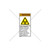 Warning/Radio Frequency Label (H6027-8JWVPK)