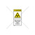 Caution/High Intensity X-Ray Label (H6005-J19CVPK)