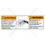 Warning/Moving Parts Label (BS1027-02WHPS Wht)