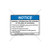 Notice/General Information Label (6027-94NHB-R5)