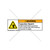 Warning/Capacitor Hazard Label (C23459-01)