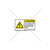 Caution/Access Cover Not Grounded Label (C5758-19)