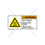 Warning/Burn Hazard Label (H6043-TMWHRJ)