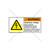 Warning/Hazardous Voltage Label (H6010-AHWHPJ)