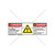 Danger/Hazardous Voltage Label (C30609-08)