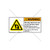 Warning/Moving Robot Arm Label (H5166-V83WHPJ)