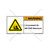 Warning/Compressed Air Label (H4005-Y22WHPL)