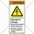 Warning/Hazardous Voltage Label (H6010-208WVPJ)