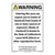 CA Prop 65 Environmental Exposure Sign (CA65-EE4-)