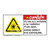 Danger/Visible & Invisible Laser RadiationLabel (CDRH3013-)