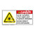 Danger/Laser Radiation when OpenLabel (CDRH3016-)