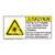 Caution/Visible & Invisible Laser Radiation Label (CDRH3021-)
