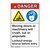 Danger Moving Doors Label (EMC 16)