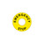 Emergency Stop (60mm Circle w/22.5mm Hole) Label (ES60-22.5)