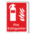 Fire Extinguisher Sign (F1001F-)