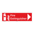 Fire Extinguisher Sign (F1002-)