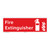 Fire Extinguisher Sign (F1004)
