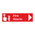 Fire Alarm Sign (F1007-)