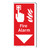 Fire Alarm Sign (F1010F-)