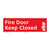 Fire Door Sign (F1022-)