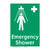 Emergency Shower Sign (F1038-)