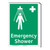 Emergency Shower Sign (F1038F-)