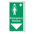 Emergency Shower Sign (F1042F-)