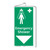Emergency Shower Sign (F1042P-)