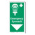 Emergency Eyewash Sign (F1052F-)