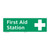 First Aid Station Sign (F1056)