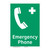 Emergency Phone Sign (F1068-)
