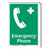 Emergency Phone Sign (F1068F-)