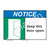 Notice Keep Door Open Sign (F1130-)