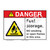 Danger Fuel Storage Sign (F1155-)