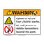 Warning Explosion Sign (F1160-)