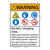 Warning Battery Charging Sign (F1166-)