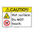 Caution/Hot Surface Sign (F1176-)