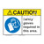 Caution Safety Gloves Sign (F1194-)