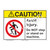 Caution Avoid Injury Sign (F1219-)