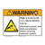 Warning High Pressure Sign (F1222-)