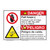 Danger/Fall Hazard Sign (F1231-)
