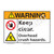 Warning/Keep Clear Sign (F1248-)
