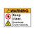 Warning/Keep Clear Sign (F1248-)