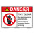 Danger/Stay Clear Sign (F1326-)