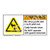 Warning/Moving Parts Can Crush Label (H1007-04WH)