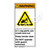 Warning/Moving Parts Label (H1012-04WV)