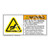 Warning/Skin Injection Hazard Label (H1040-FZWH)
